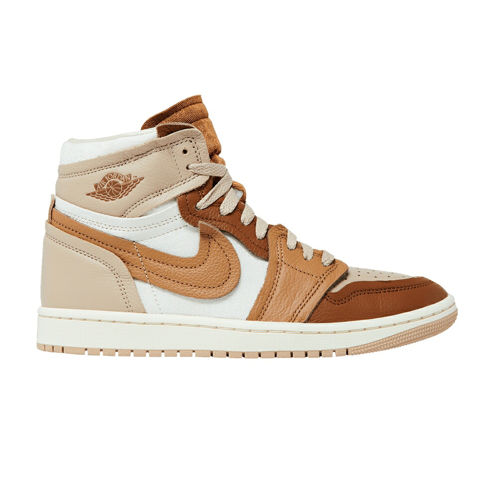 ナイキ ご機嫌 言い伝え 赤銅色 赤銅色 エアジョーダン \u0027LEGEND BROWN\u0027 スニーカー レディース AIR JORDAN WMNS AIR JORDAN 1 HIGH METHOD OF MAKE MEDIUM / LEGEND MEDIUM BROWN LEGEND DARK