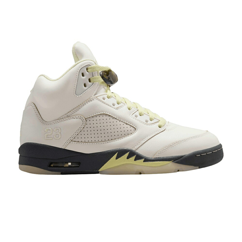 ナイキ 緑 グリーン エアジョーダン LUMINOUS GREEN スニーカー レディース AIR JORDAN WMNS AIR JORDAN 5 RETRO / SAIL LUMINOUS GREEN ANTHRACITE