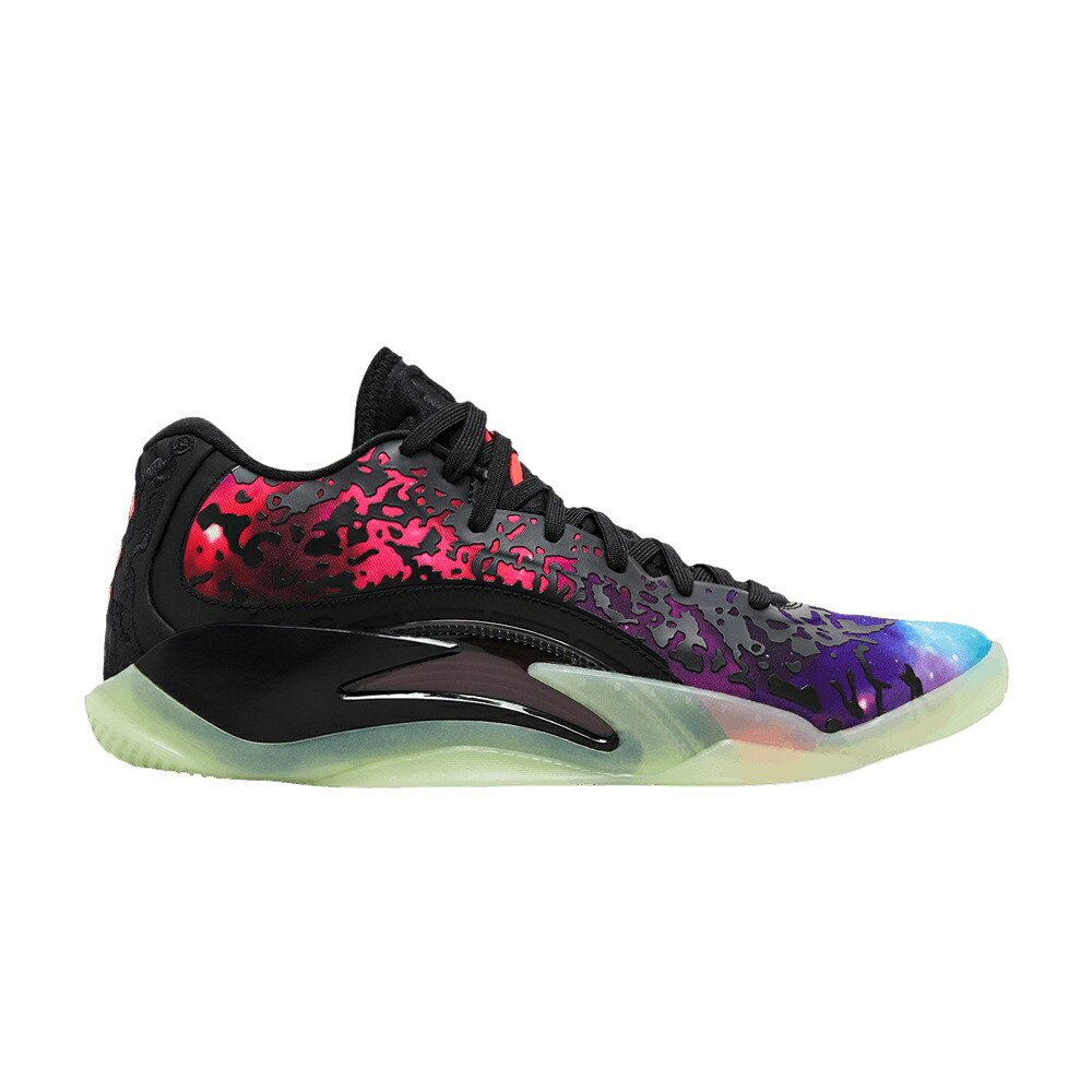 ナイキ 黒いこと 黒いこと 赤 赤いこと 紫 パープル エアジョーダン \u0027LIFT OFF\u0027 スニーカー メンズ AIR JORDAN AIR JORDAN ZION 3 / BLACK SOLAR RED VIVID PURPLE