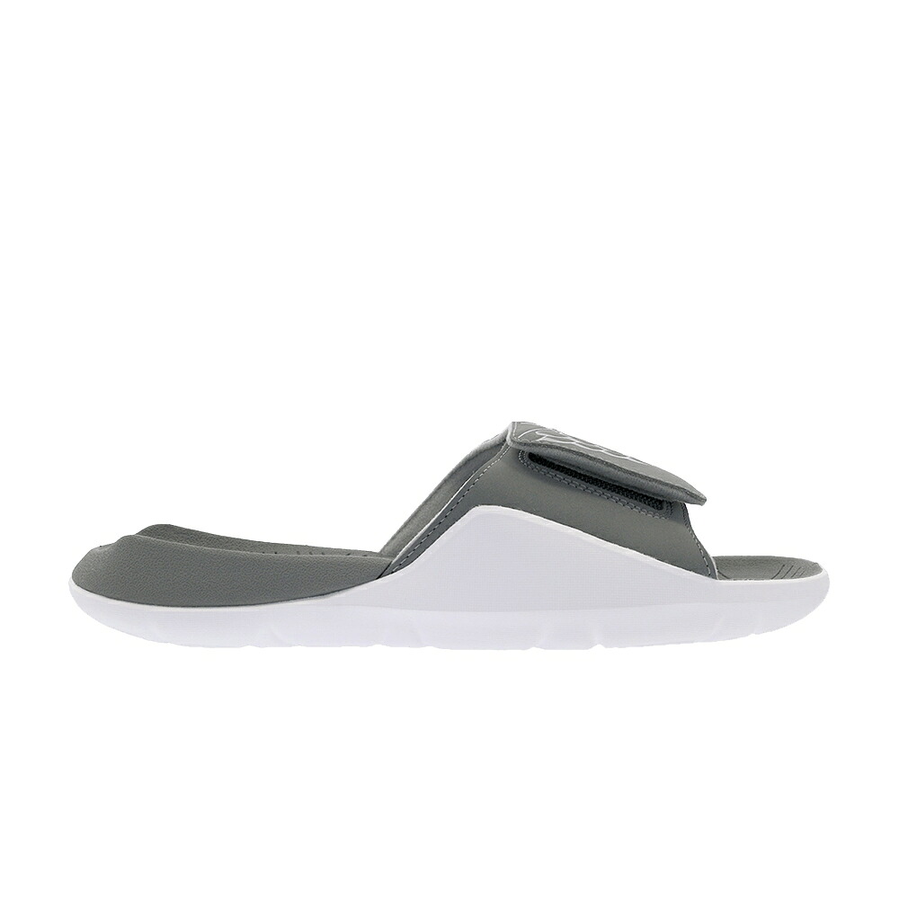 ナイキ ハイドロ サンダル 灰色 グレー 白色 ホワイト エアジョーダン 'SMOKE GREY' スニーカー メンズ AIR JORDAN AIR JORDAN HYDRO 7 SLIDE / SMOKE GREY PARTICLE GREY WHITE｜スニケス