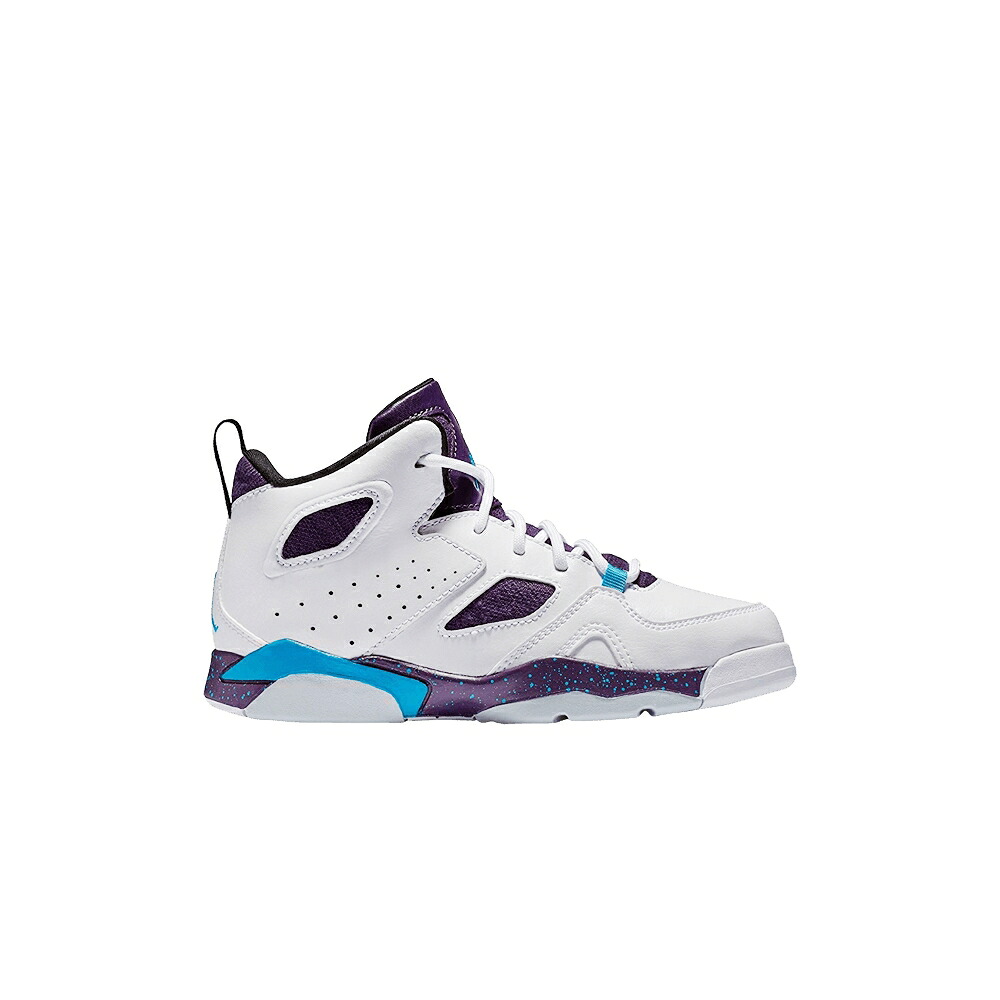 ナイキ フライト クラブ 白色 ホワイト 青色 ブルー グランド 紫 パープル エアジョーダン 'LAGOON GRAPE' ジュニア キッズ AIR JORDAN AIR JORDAN FLIGHT CLUB 91 PS / WHITE BLUE LAGOON GRAND PURPLE ベビー マ