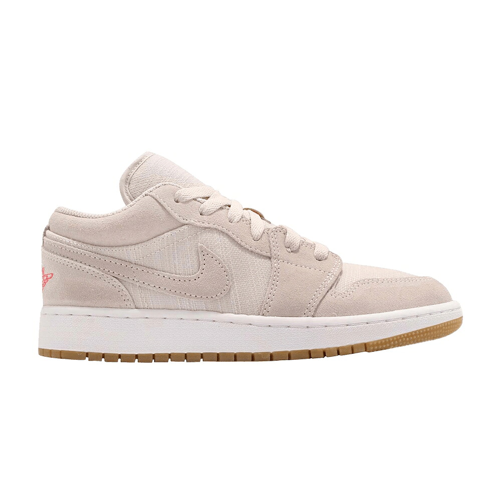 ナイキ 砂色 サンド 白色 ホワイト 黄色 イエロー エアジョーダン 'DESERT SAND' スニーカー メンズ AIR JORDAN AIR JORDAN 1 LOW BG / DESERT SAND WHITE GUM YELLOW｜スニケス 159,550円