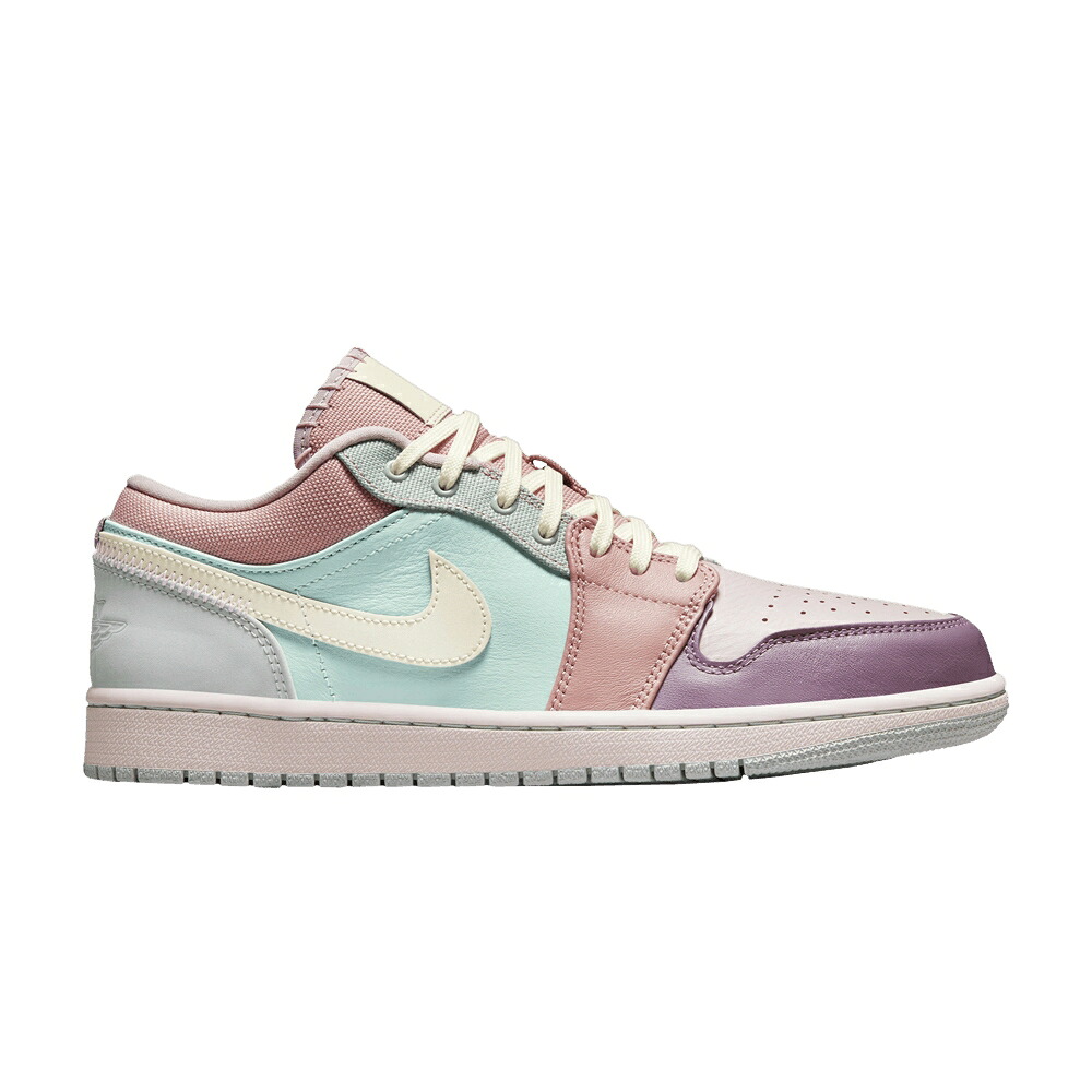 ナイキ エアジョーダン \u0027EASTER PASTEL\u0027 スニーカー メンズ AIR JORDAN AIR JORDAN 1 LOW SE / CHAMPAGNE COCONUT MILK