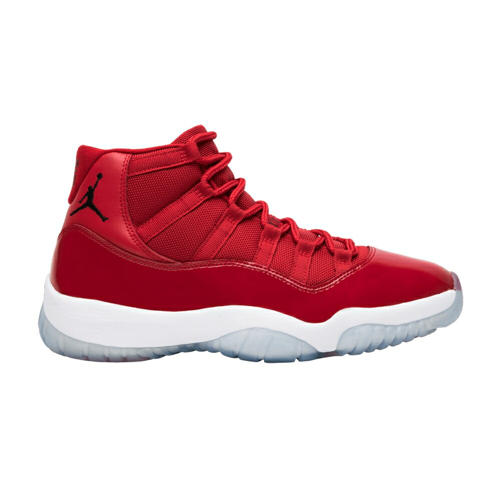 ナイキ 赤 レッド 黒色 ブラック 白色 ホワイト エアジョーダン WIN 96 スニーカー メンズ AIR JORDAN AIR JORDAN 11 RETRO LIKE / GYM RED BLACK WHITE