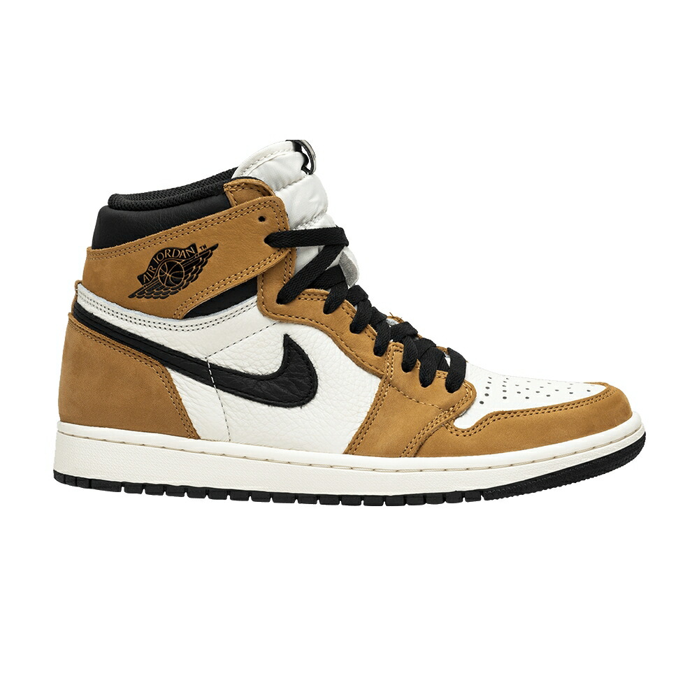 ナイキ ご機嫌 ゴールド 黒いこと 黒いこと エアジョーダン \u0027ROOKIE YEAR\u0027 スニーカー メンズ AIR JORDAN AIR JORDAN 1 RETRO HIGH OG OF THE / GOLD HARVEST BLACK SAIL