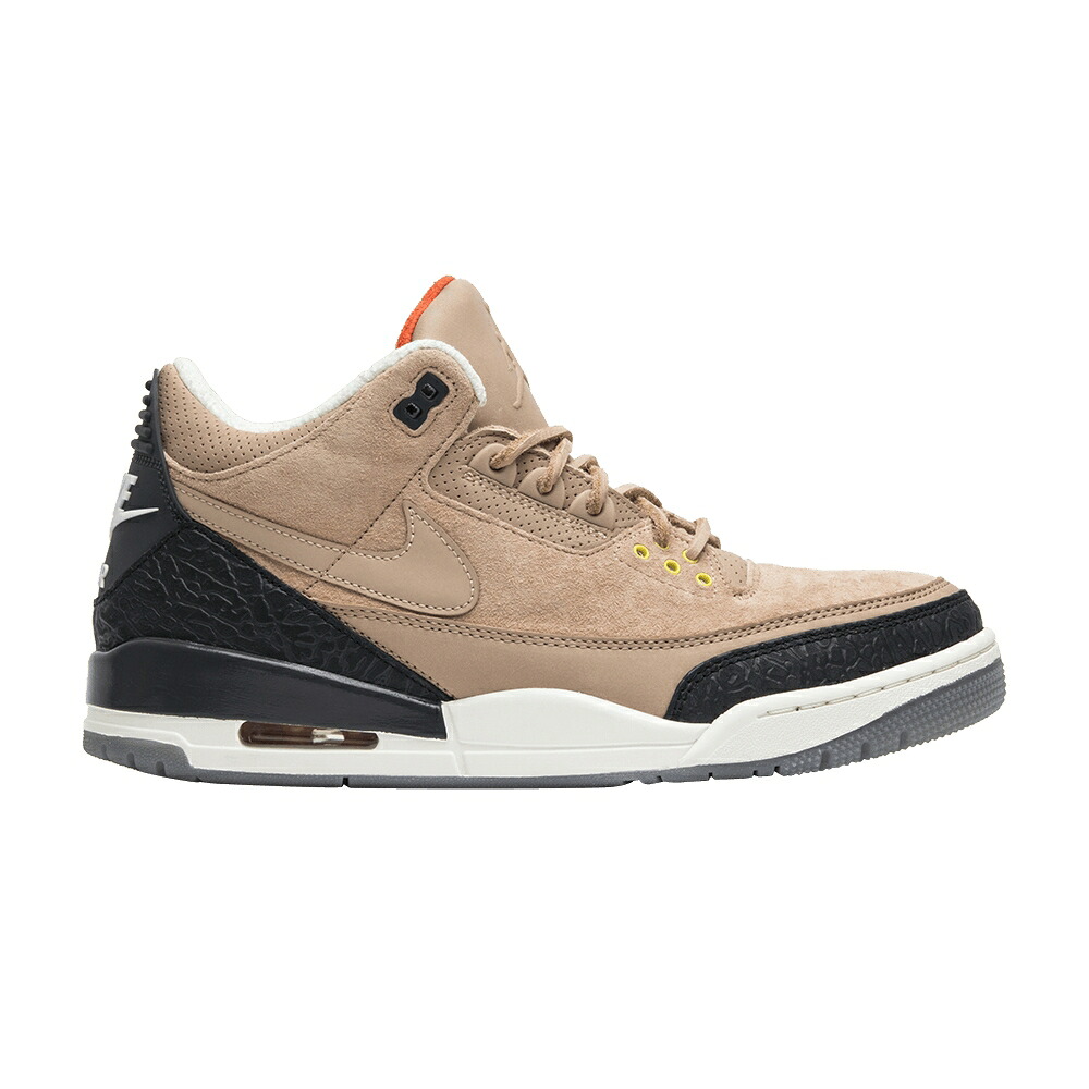 ナイキ ベージュ 黄味がかった 黄色 エアジョーダン \u0027BIO BEIGE\u0027 スニーカー メンズ AIR JORDAN AIR JORDAN 3 RETRO JTH NRG / BIO BEIGE OPTI YELLOW BIO BEIGE