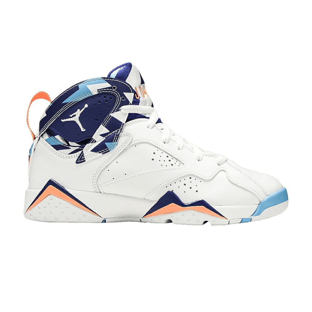 ナイキ 白色 ホワイト 青色 ブルー エアジョーダン 'CHLORINE BLUE' ジュニア キッズ AIR JORDAN AIR JORDAN 7 RETRO GS / WHITE WHITE CHLORINE BLUE ベビー マタニティ スニーカー