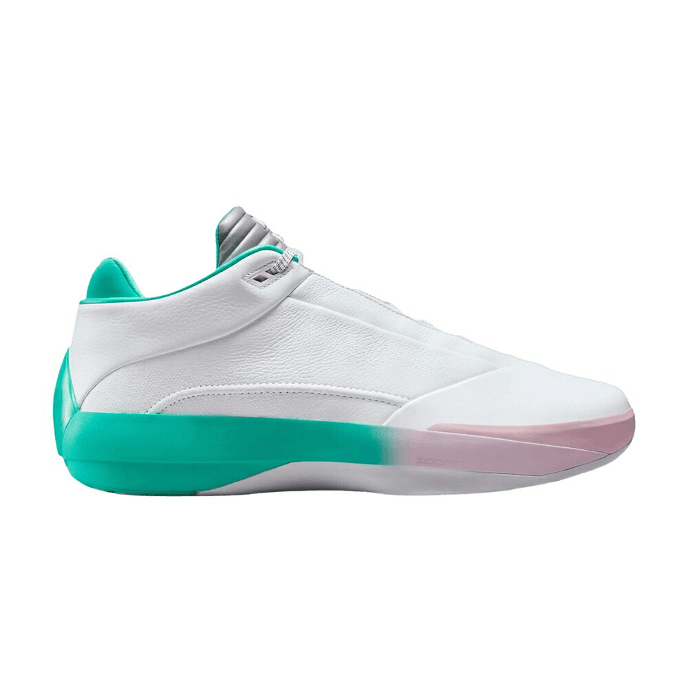 ナイキ 白いこと 白いこと サクラ色 翡翆 ジェード エアジョーダン \u0027GUO AILUN\u0027 スニーカー メンズ AIR JORDAN AIR JORDAN 40 / WHITE PINK FOAM HYPER JADE WHITE