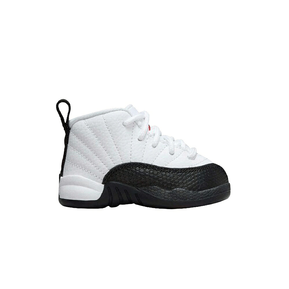 ナイキ 白色 ホワイト 黒色 ブラック エアジョーダン 'TAXI' ベビー AIR JORDAN AIR JORDAN 12 RETRO TD 2025 / WHITE TAXI BLACK