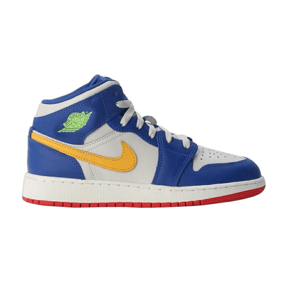 ナイキ ミッド 青色 ブルー 赤 レッド スピード ゴールド エアジョーダン 'RACER GOLD' ジュニア キッズ AIR JORDAN AIR JORDAN 1 MID GS BLUE RED / RACER BLUE SPEED RED GOLD ベビー マタニティ スニーカー 28,194円