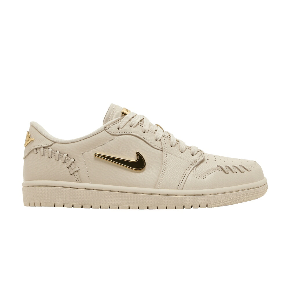 ナイキ レジェンド 茶色 ブラウン ゴールド エアジョーダン 'LEGEND BROWN' スニーカー レディース AIR JORDAN WMNS AIR JORDAN 1 LOW METHOD OF MAKE LIGHT / LEGEND LIGHT BROWN METALLIC GOLD