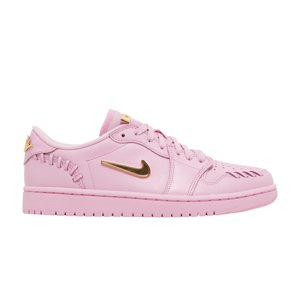 ナイキ ピンク ゴールド エアジョーダン 'PERFECT PINK' スニーカー レディース AIR JORDAN WMNS AIR JORDAN 1 LOW METHOD OF MAKE / PERFECT PINK SAIL METALLIC GOLD|スニケス