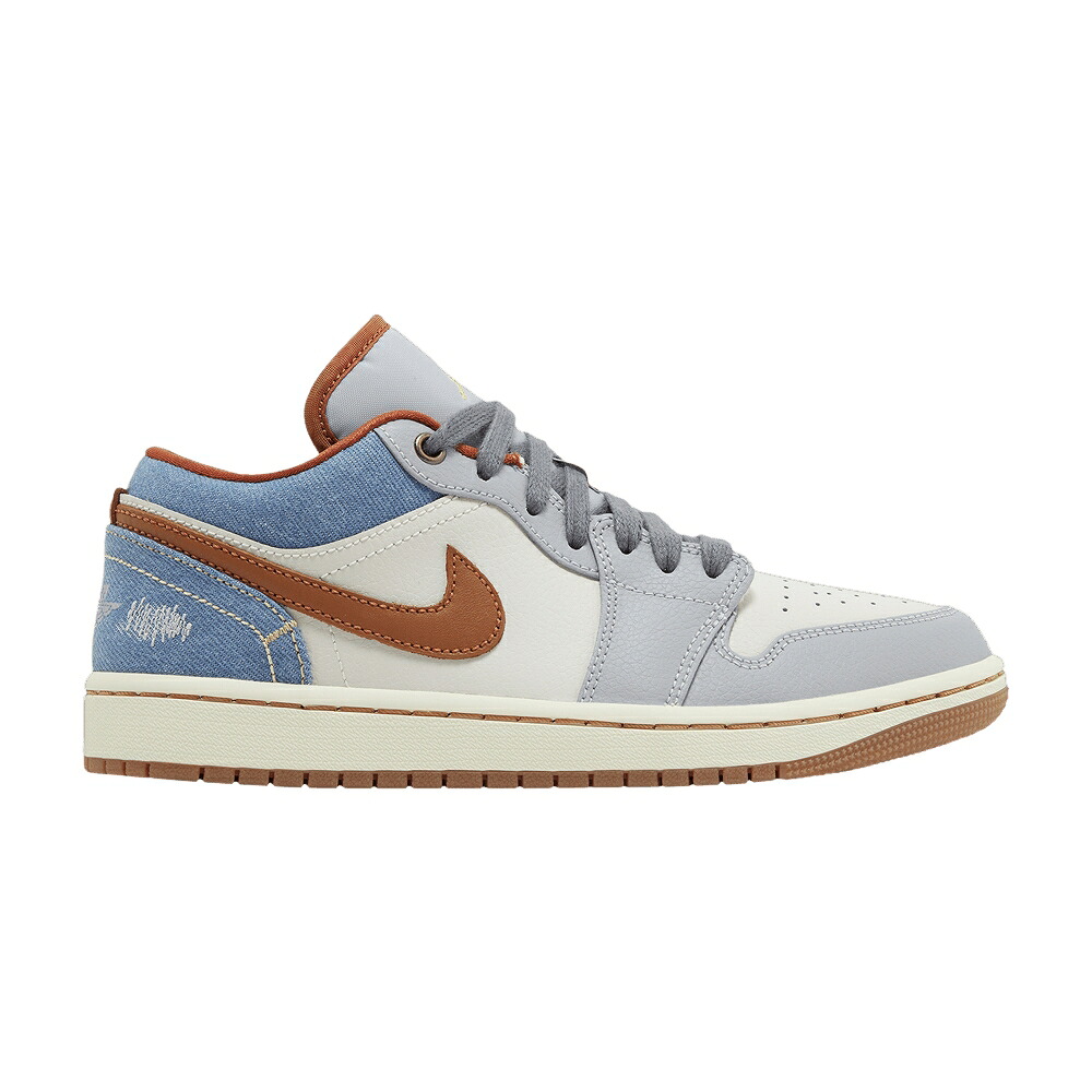 ナイキ エアジョーダン 'PHANTOM DENIM' スニーカー レディース AIR JORDAN WMNS AIR JORDAN 1 LOW / PHANTOM MULTI COLOR COCONUT MILK