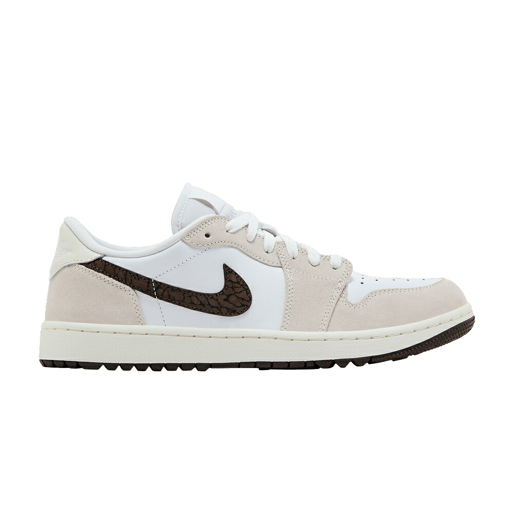 ナイキ ゴルフ 赤銅色 赤銅色 エアジョーダン \u0027LIGHT ELEPHANT\u0027 スニーカー メンズ AIR JORDAN AIR JORDAN 1 LOW GOLF OREWOOD / LIGHT OREWOOD BROWN BAROQUE