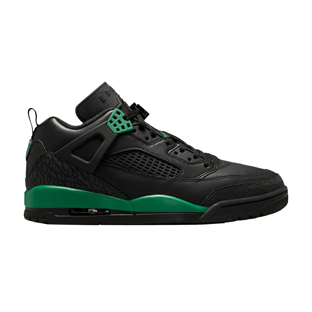 ナイキ 黒いこと 黒いこと 緑 緑であること エアジョーダン \u0027CELTICS\u0027 スニーカー メンズ AIR JORDAN AIR JORDAN SPIZIKE LOW / BLACK PINE GREEN ANTHRACITE