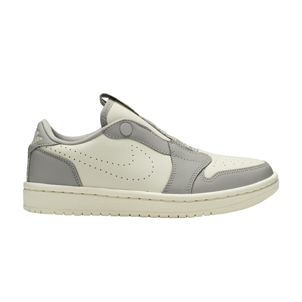 ナイキ 象牙色 薄墨色 薄墨色 エアジョーダン \u0027ATMOSPHERE GREY\u0027 スニーカー レディース AIR JORDAN WMNS AIR JORDAN 1 LOW SLIP / PALE IVORY ATMOSPHERE GREY PALE レディース靴-靴