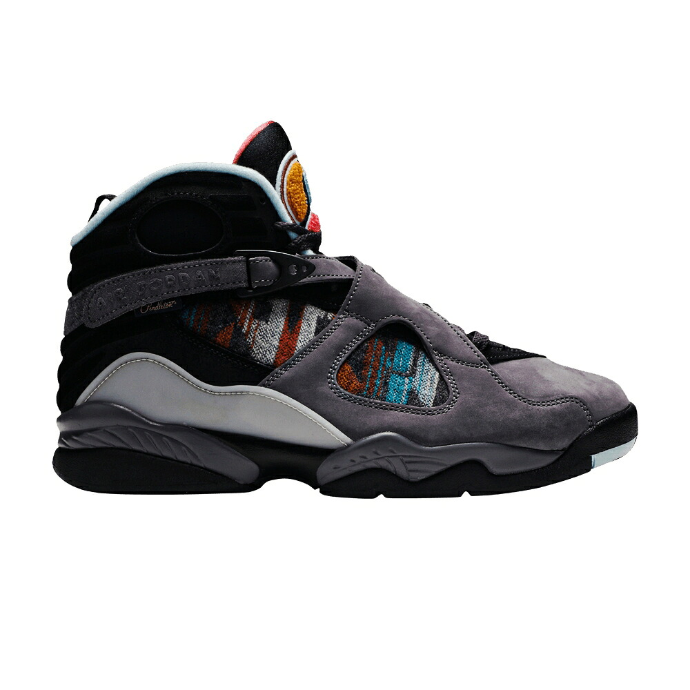 ナイキ サンダー 薄墨色 薄墨色 ゴールド エアジョーダン \u0027N7 PENDLETON\u0027 スニーカー メンズ AIR JORDAN AIR JORDAN 8 RETRO SP / THUNDER GREY LIGHT GRAPHITE GOLD 靴-スニーカー