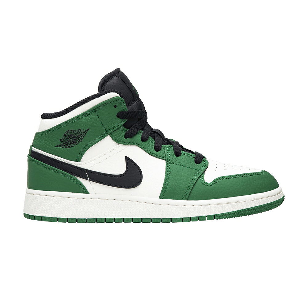 ナイキ ミッド 緑 緑であること 黒いこと 黒いこと エアジョーダン \u0027PINE GREEN\u0027 お坊っちゃん キッズ AIR JORDAN AIR JORDAN 1 MID SE GS / PINE GREEN BLACK SAIL PINE GREEN もの言う花 マタニティ スニーカー