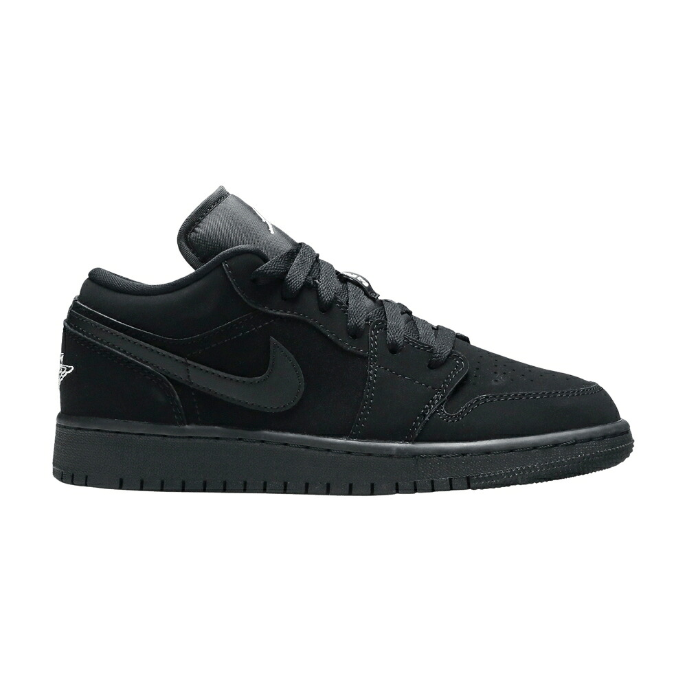 ナイキ 黒いこと 黒いこと エアジョーダン \u0027TRIPLE BLACK\u0027 御坊っちゃん キッズ AIR JORDAN AIR JORDAN 1 RETRO LOW GS / BLACK BLACK もの言う花 マタニティ スニーカー