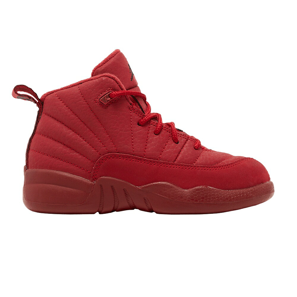 ナイキ 赤 レッド 黒色 ブラック エアジョーダン 'BULLS' ジュニア キッズ AIR JORDAN AIR JORDAN 12 RETRO PS / GYM RED BLACK GYM RED ベビー マタニティ スニーカー