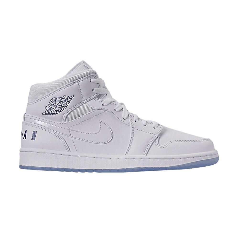 ナイキ ミッド 白色 ホワイト コンコルド コンコード エアジョーダン 'WHITE CONCORD' スニーカー メンズ AIR JORDAN AIR JORDAN 1 RETRO MID / WHITE CONCORD WHITE