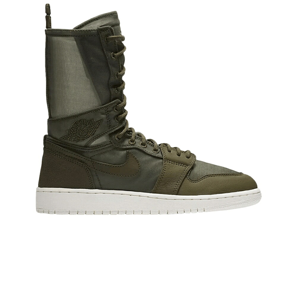 ナイキ オリーブ エアジョーダン スニーカー レディース AIR JORDAN WMNS AIR JORDAN 1 EXPLORER XX / OLIVE CANVAS PHANTOM｜スニケス
