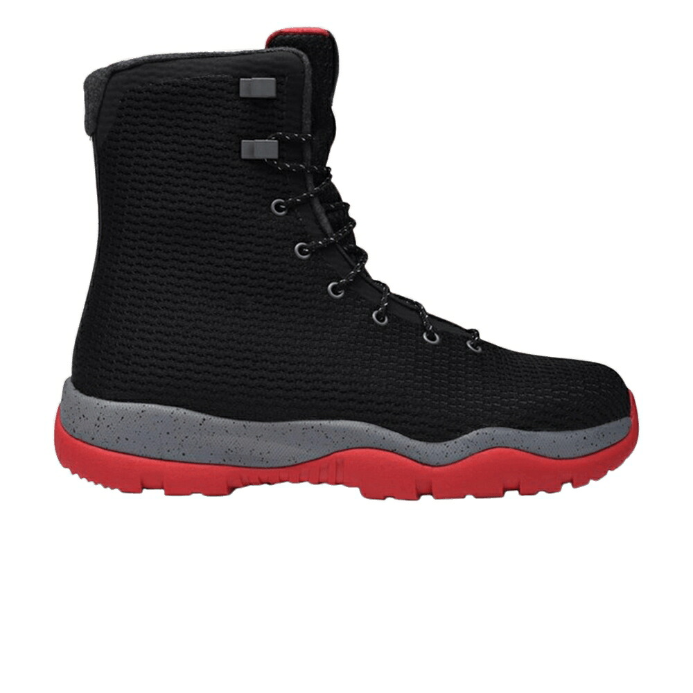 ナイキ ブーツ 黒色 ブラック 赤 レッド クール 灰色 グレー エアジョーダン 'BRED' スニーカー メンズ AIR JORDAN AIR JORDAN FUTURE BOOT / BLACK GYM RED COOL GREY