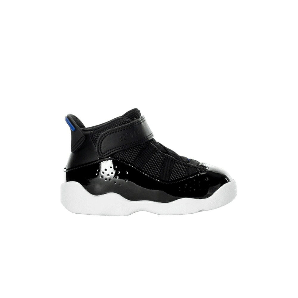 ナイキ リング 黒色 ブラック 白色 ホワイト エアジョーダン 'スペースジャム' ベビー AIR JORDAN AIR JORDAN 6 RINGS TD 'SPACE JAM' / BLACK HYPER COBALT WHITE｜スニケス