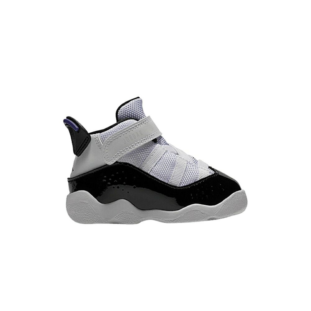 ナイキ リング 白色 ホワイト 黒色 ブラック エアジョーダン 'CONCORD' ベビー AIR JORDAN AIR JORDAN 6 RINGS TD / WHITE BLACK DARK