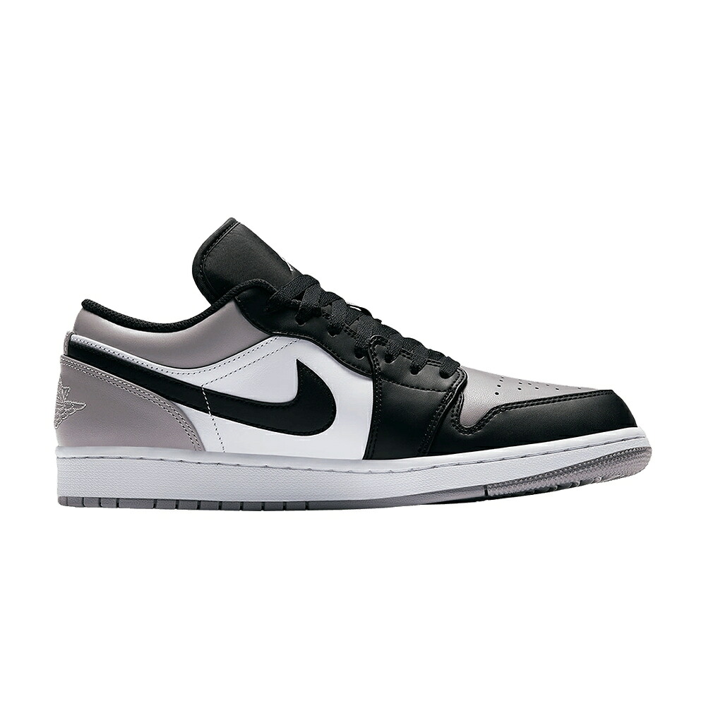 ナイキ 白色 ホワイト 黒色 ブラック エアジョーダン 'ATMOSPHERE' スニーカー メンズ AIR JORDAN AIR JORDAN 1 LOW / WHITE ATMOSPHERE BLACK｜スニケス