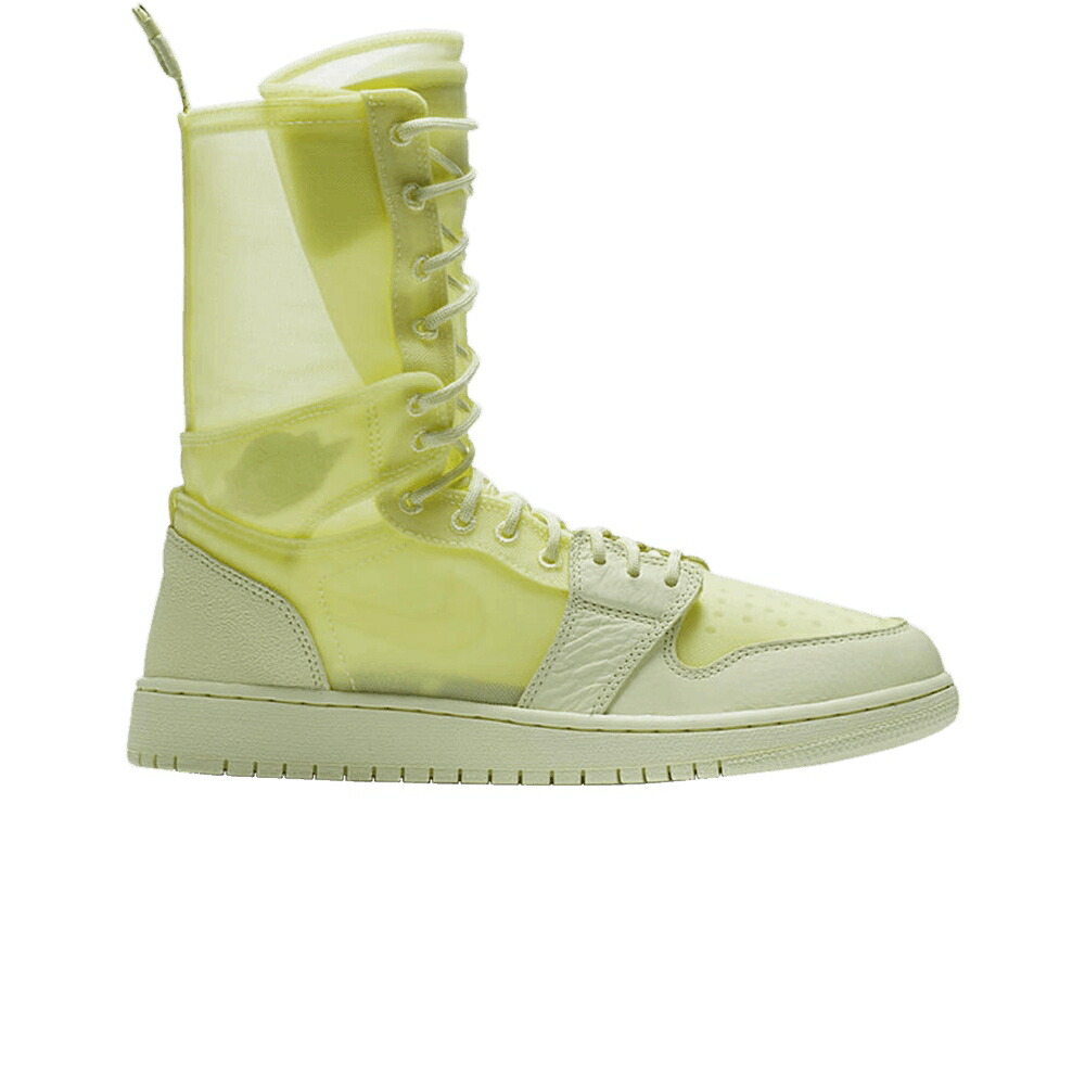 ナイキ 黄色 イエロー 緑 グリーン エアジョーダン 'EXPLORER XX' スニーカー レディース AIR JORDAN WMNS AIR JORDAN 1 / YELLOW LUMINOUS GREEN