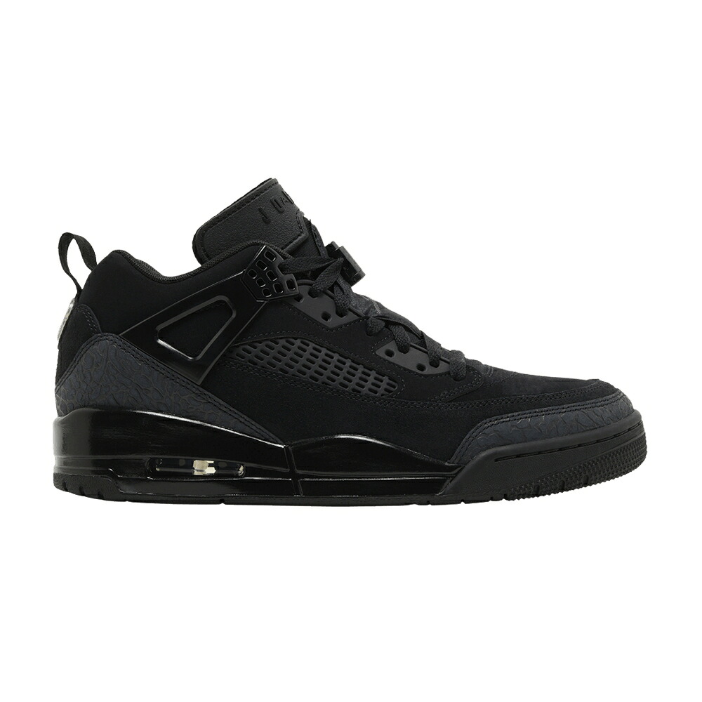 ナイキ 黒いこと 黒いこと エアジョーダン \u0027BLACK CAT\u0027 スニーカー メンズ AIR JORDAN AIR JORDAN SPIZIKE LOW / BLACK BLACK ANTHRACITE 靴-スニーカー-メンズ靴