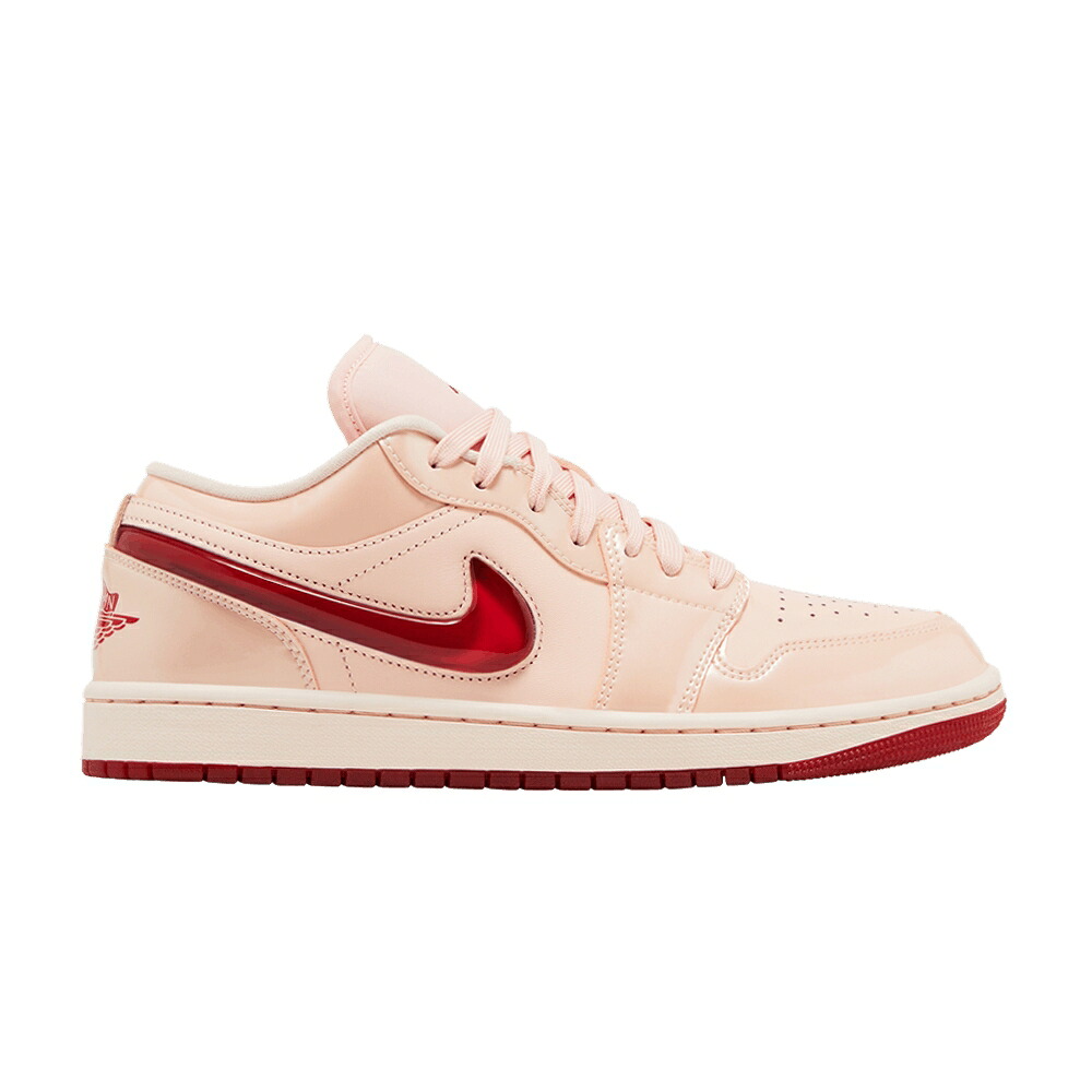ナイキ エアジョーダン 'PATENT VALENTINE'S DAY' スニーカー レディース AIR JORDAN WMNS AIR JORDAN 1 LOW SE / WASHED CORAL WASHED CORAL GYM|スニケス