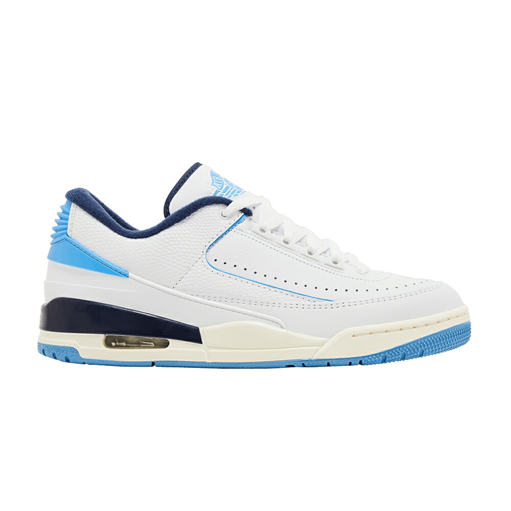 ナイキ 白いこと 白いこと 青味 青味 エアジョーダン \u0027UNC\u0027 スニーカー メンズ AIR JORDAN AIR JORDAN 2/3 / WHITE UNIVERSITY BLUE MIDNIGHT