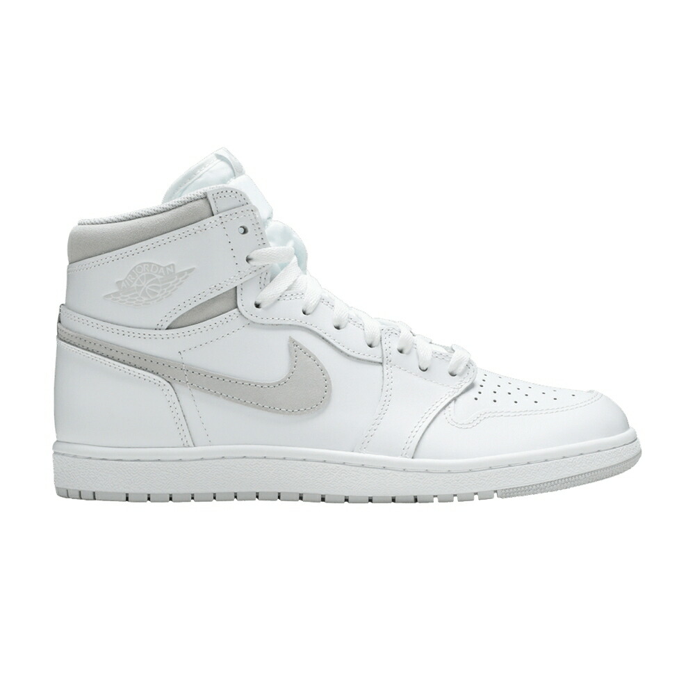 ナイキ ハイ 白色 ホワイト 灰色 グレー エアジョーダン 85 NEUTRAL GREY スニーカー メンズ AIR JORDAN AIR JORDAN 1 RETRO HIGH OG / WHITE NEUTRAL GREY