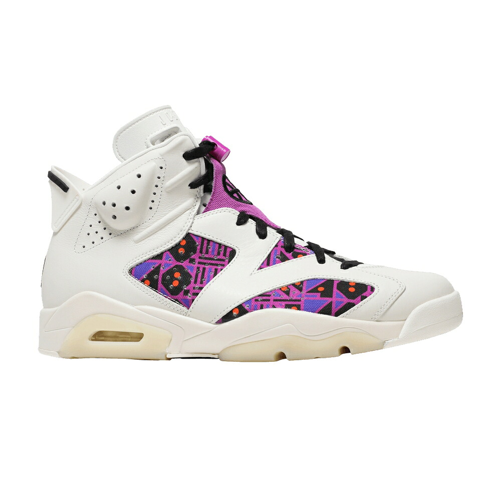 ナイキ 黒いこと 黒いこと 野球クラブ 橙 オレンジ色 エアジョーダン \u0027QUAI PURPLE\u0027 スニーカー メンズ AIR JORDAN AIR JORDAN 6 RETRO 54 - / SAIL BLACK TEAM ORANGE RACER