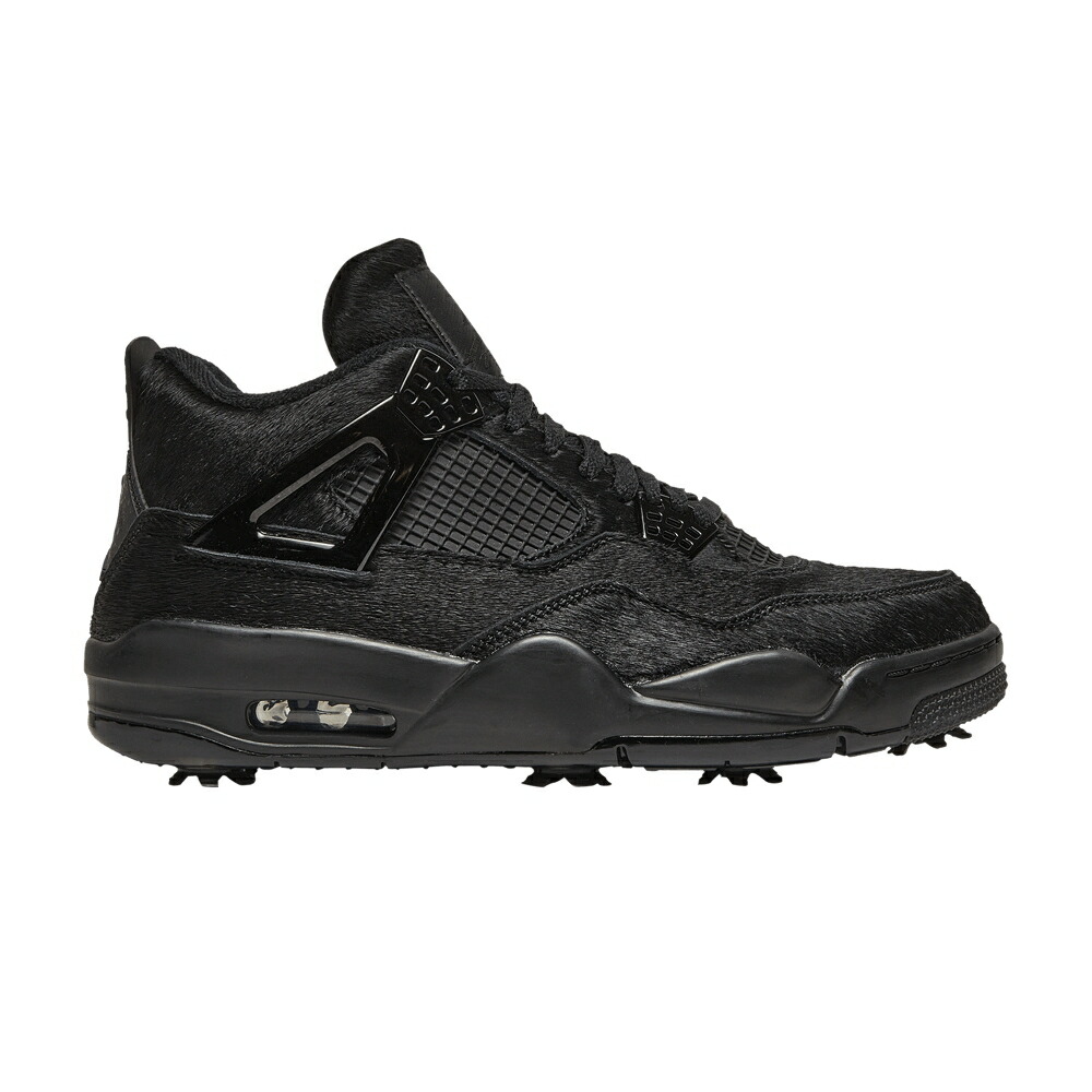 ナイキ ゴルフ 黒色 ブラック エアジョーダン BLACK CAT スニーカー メンズ AIR JORDAN AIR JORDAN 4 GOLF / BLACK BLACK BLACK