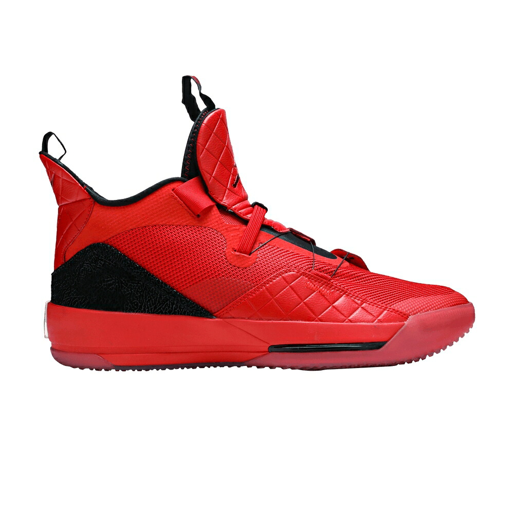 ナイキ 赤 赤いこと 黒いこと 黒いこと エアジョーダン \u0027UNIVERSITY RED\u0027 スニーカー メンズ AIR JORDAN AIR JORDAN 33 / UNIVERSITY RED BLACK