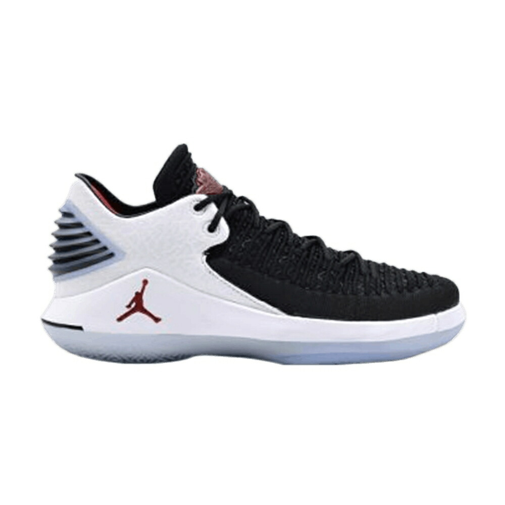 ナイキ 黒色 ブラック 赤 レッド 白色 ホワイト エアジョーダン FREE LINE スニーカー メンズ AIR JORDAN AIR JORDAN 32 LOW BG THROW / BLACK UNIVERSITY RED WHITE