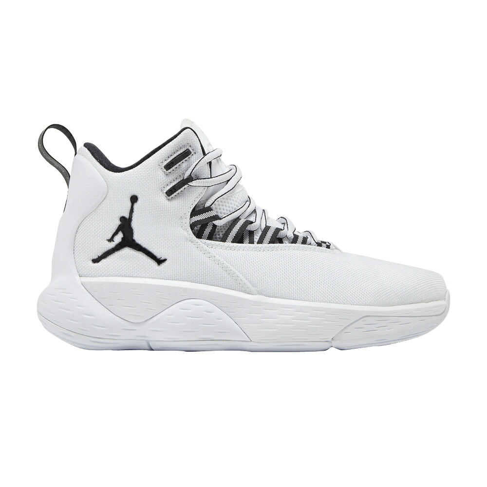 ナイキ 白色 ホワイト 黒色 ブラック エアジョーダン SUPER.FLY スニーカー メンズ AIR JORDAN AIR JORDAN MVP PF / WHITE BLACK