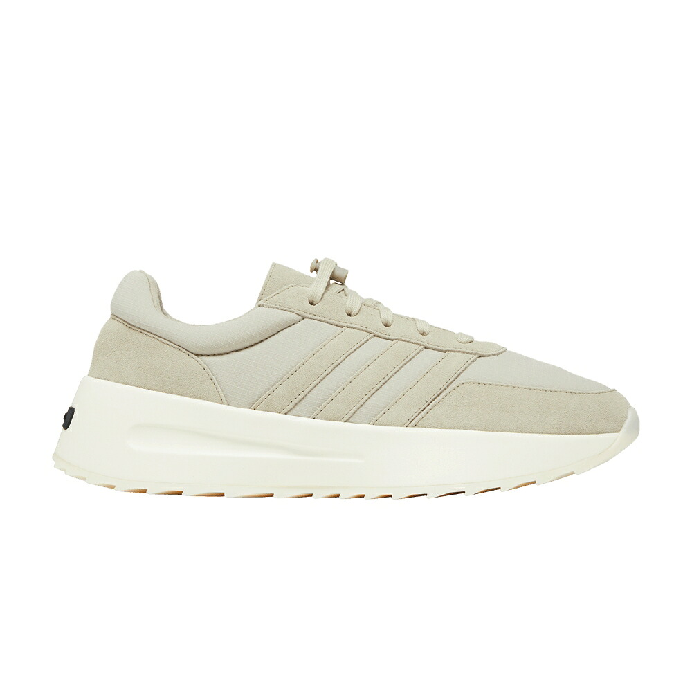 アディダス アスレチックス 白色 ホワイト フィアーオブゴッド ロサンゼルス 'SESAME WHITE' スニーカー メンズ ADIDAS FEAR OF GOD ATHLETICS X LOS ANGELES RUNNER CLOUD / SESAME CLOUD WHITE SESAME|スニケス