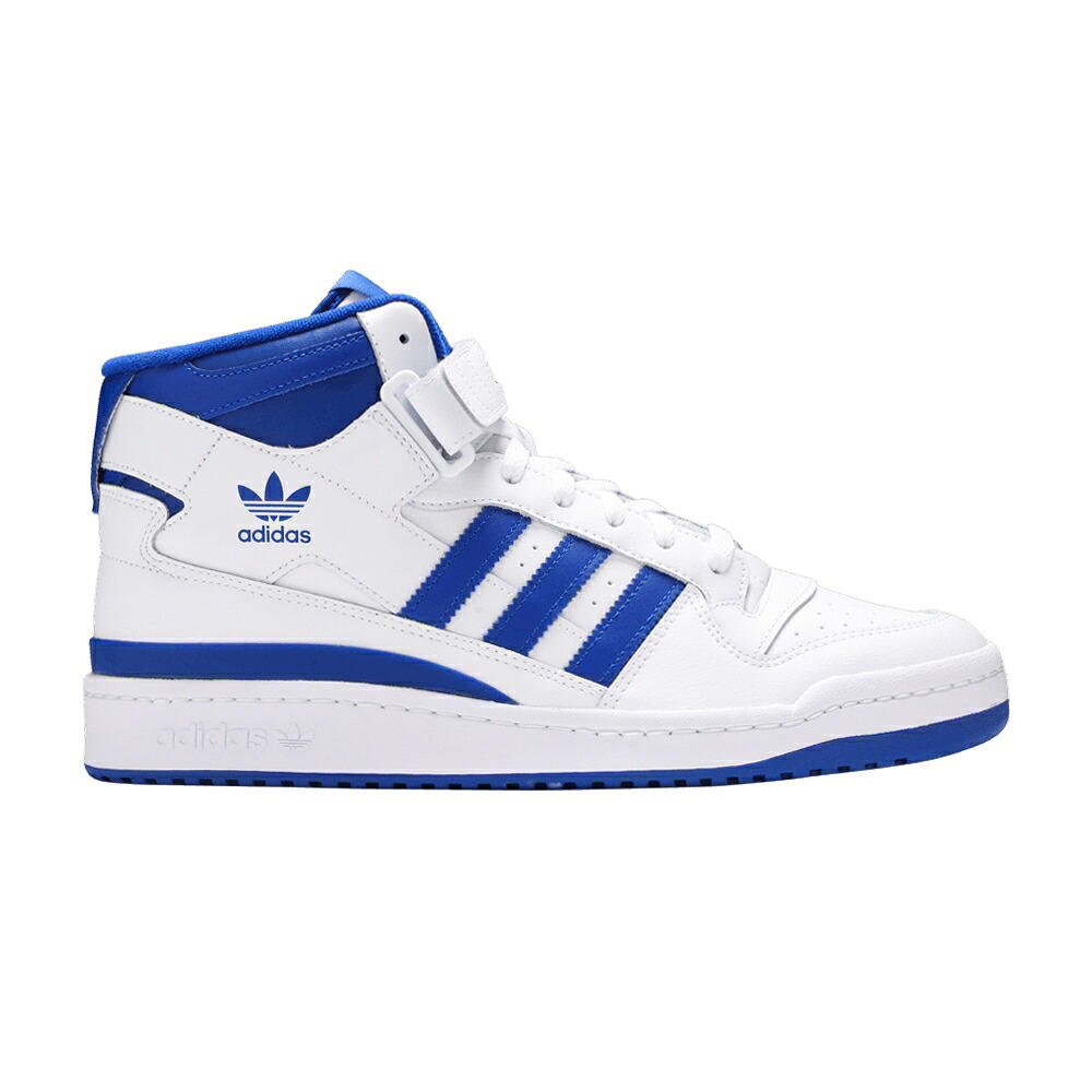 アディダス 討論会 ミッド 白いこと 白いこと 青味 青み \u0027WHITE BLUE\u0027 スニーカー メンズ ADIDAS FORUM MID ROYAL / CLOUD WHITE ROYAL BLUE CLOUD