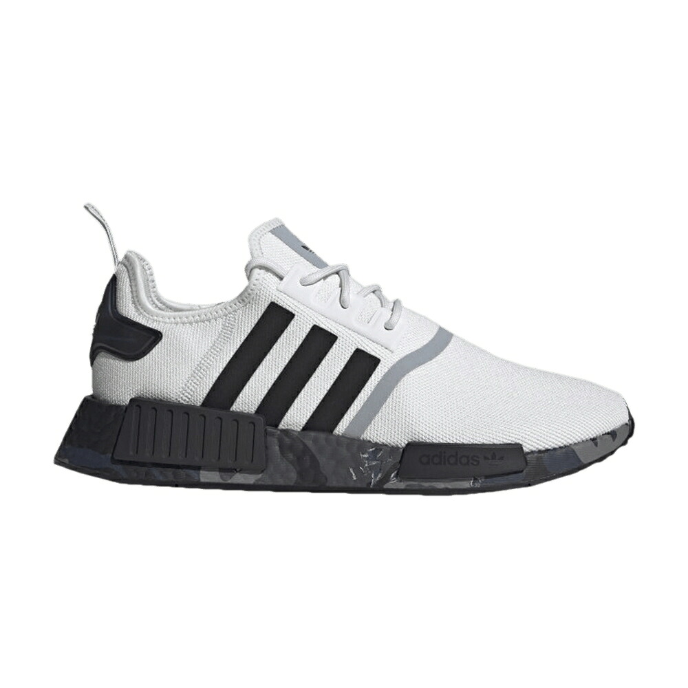 アディダス 白いこと 白いこと 中核グループ 黒いこと 黒いこと NMD_R1 \u0027WHITE BLACK\u0027 スニーカー メンズ ADIDAS PRIMEBLUE / CRYSTAL WHITE CORE BLACK HALO メンズ靴-スニーカー-靴