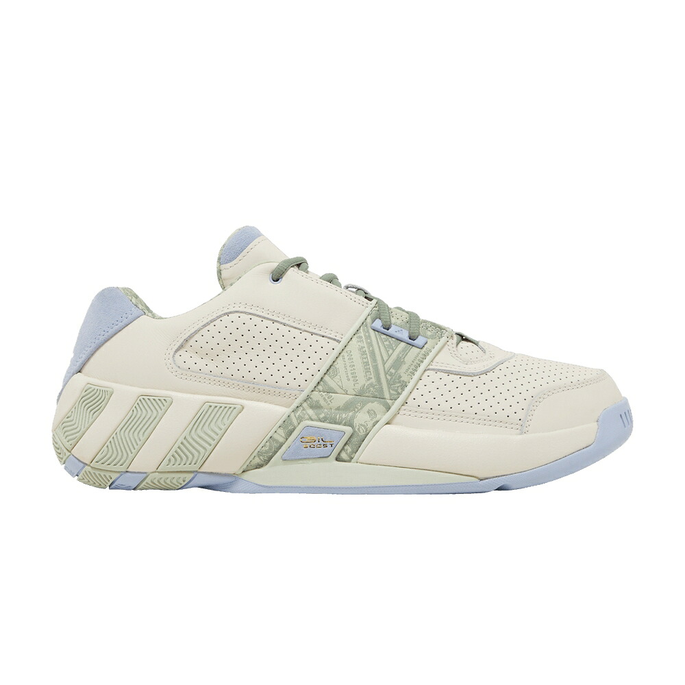 アディダス 絶無 白いこと 白いこと 青味 青み \u0027ZERO BILL\u0027 スニーカー メンズ ADIDAS DAMIAN LILLARD X GIL ZERO RESTOMOD DOLLAR / CHALK WHITE BLUE DAWN LINEN