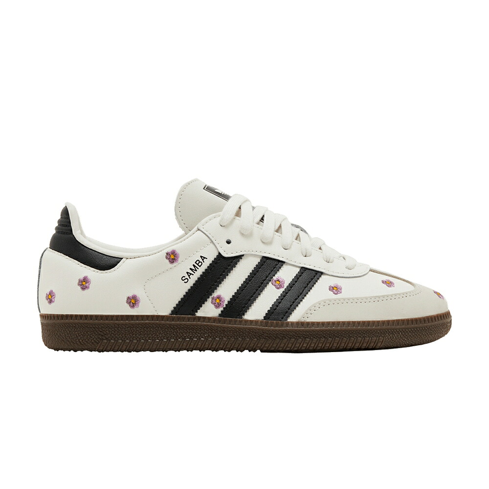 アディダス サンバ 白いこと 白いこと \u0027WHITE EMBROIDERY\u0027 スニーカー レディース ADIDAS WMNS SAMBA OG FLORAL / WHITE