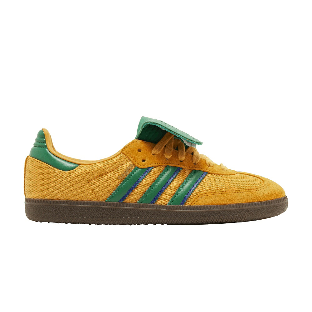 アディダス サンバ 黄味がかった 黄み 緑 緑であること \u0027PRELOVED GREEN\u0027 スニーカー メンズ ADIDAS SAMBA LT YELLOW / PRELOVED YELLOW GREEN GUM 5 メンズ靴-靴-スニーカー