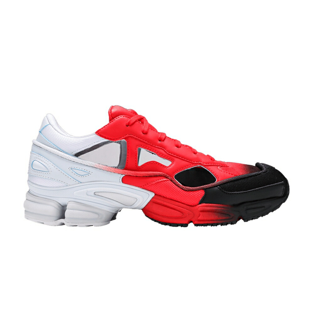 アディダス 赤 レッド 青色 ブルー コア 黒色 ブラック ラフシモンズ 'RED BLUE' スニーカー メンズ ADIDAS RAF SIMONS X OZWEEGO REPLICANT HALO / RED HALO BLUE CORE BLACK