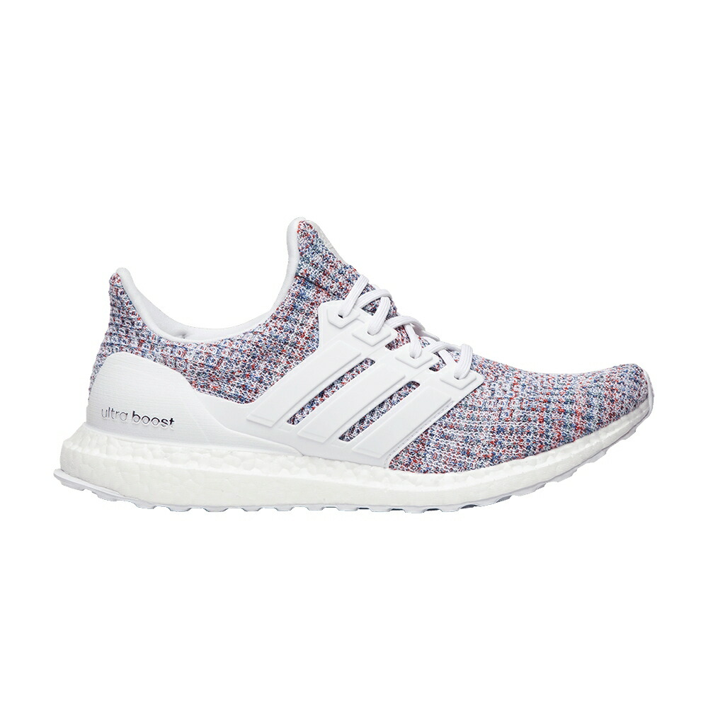 アディダス 白色 ホワイト 青色 ブルー 4.0 WHITE MULTICOLOR スニーカー メンズ ADIDAS ULTRABOOST / CLOUD WHITE CLOUD WHITE BLUE