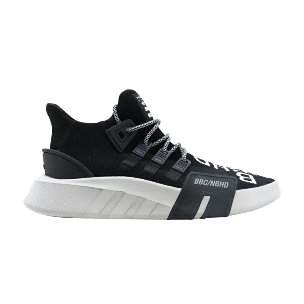 アディダス クラブ バスケットボール 黒色 ブラック ビリオネアボーイズクラブ BLACK スニーカー メンズ ADIDAS NEIGHBORHOOD X BILLIONAIRE BOYS CLUB EQT BASKETBALL ADV / BLACK BLACK