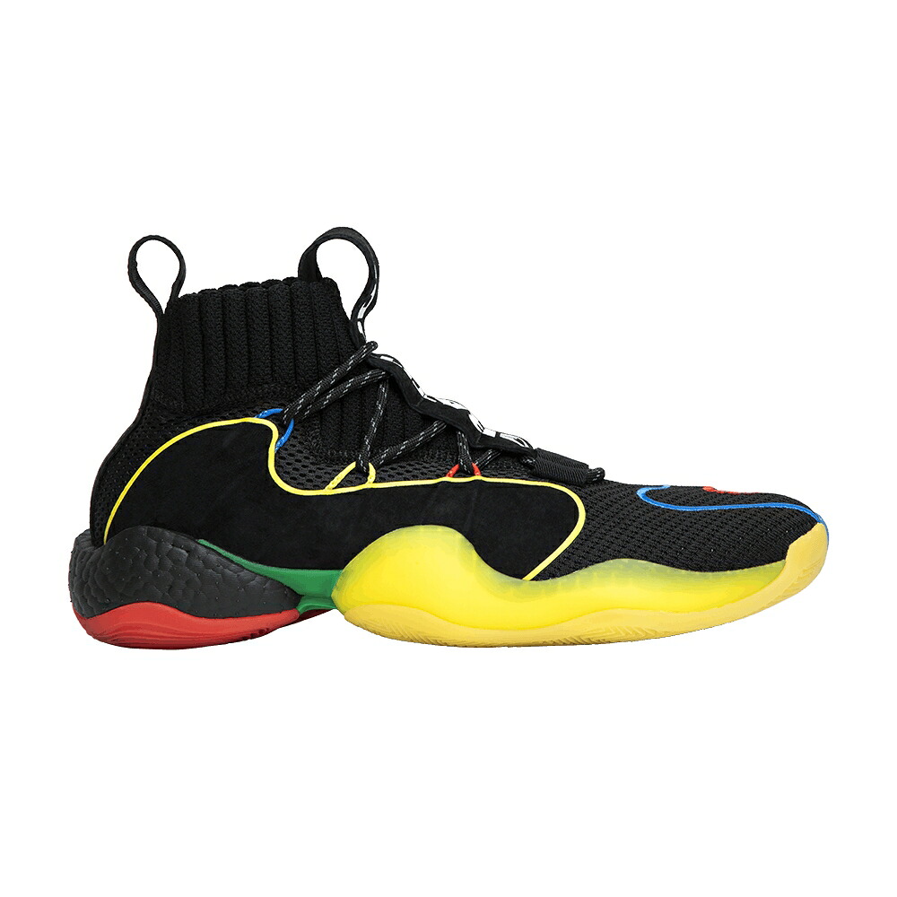 アディダス クレイジー 黒いこと 黒いこと \u0027GRATITUDE EMPATHY\u0027 スニーカー メンズ ADIDAS PHARRELL X CRAZY BYW / BLACK MULTICOLOR